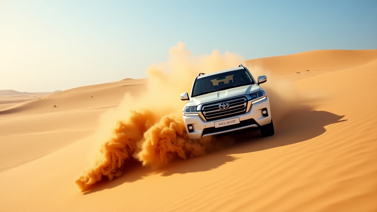 Morning Desert Safari with Quad Bike & Camel Riding - 5 hours activity in Dubai