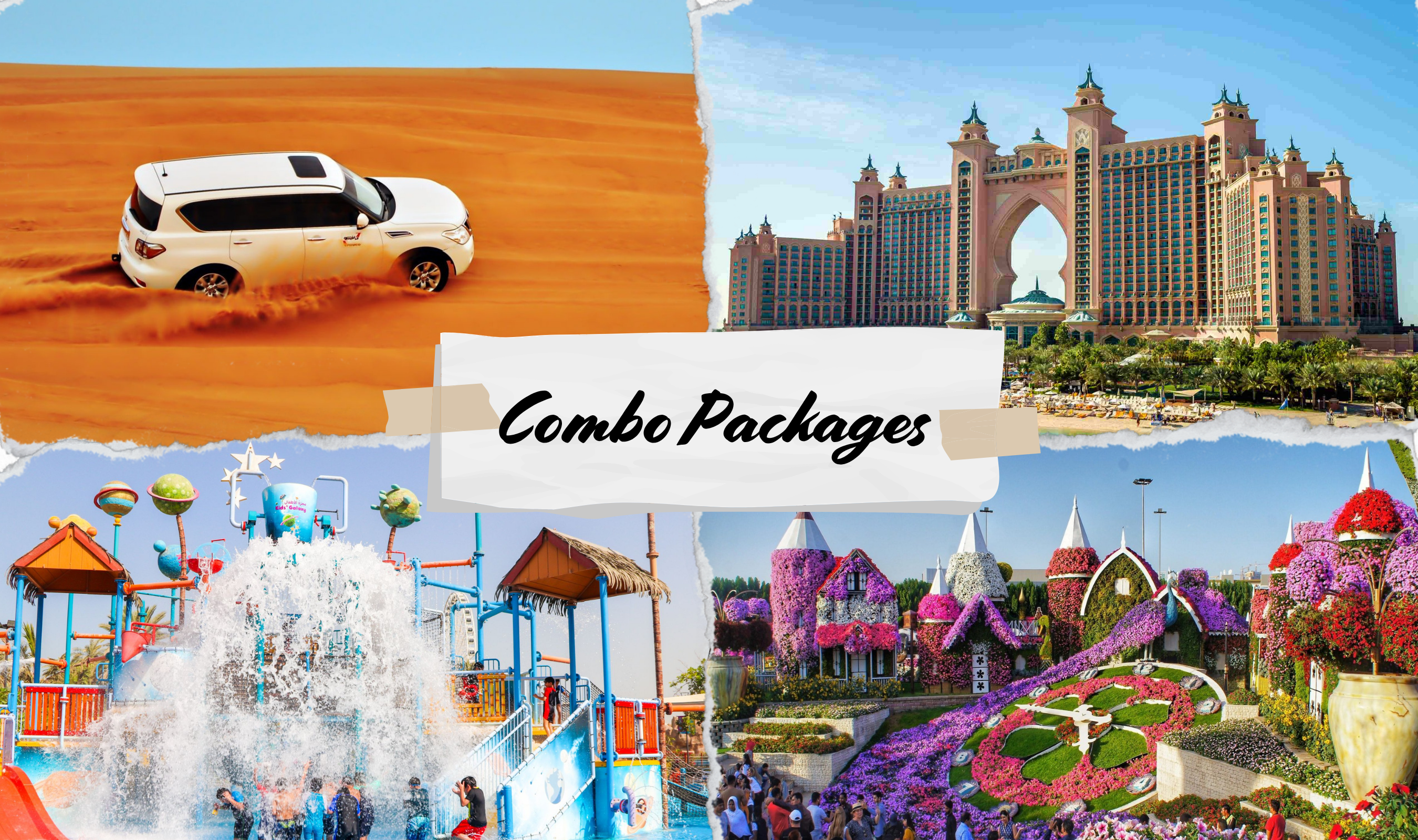 Combo - 6 activities available